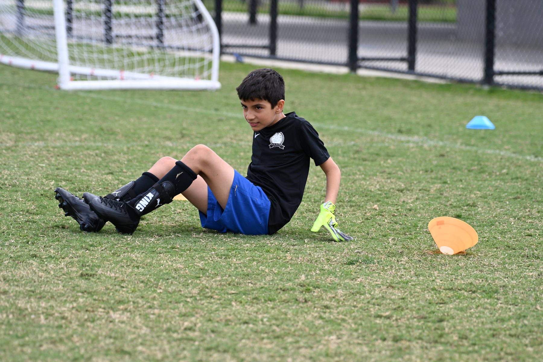 Keeper rest between drills